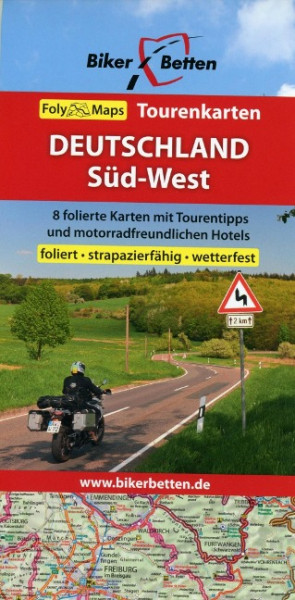 FolyMaps Tourenkarten Set Deutschland Süd-West