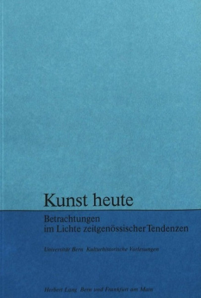 Kunst heute