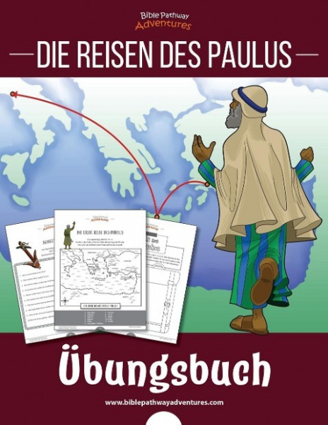 Die Reisen des Paulus - Übungsbuch