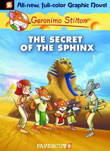 Geronimo Stilton Graphic Novels #2: The Secret of the Sphinx