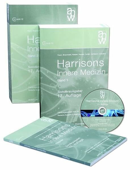 Harrisons Innere Medizin, 3 Bde. m. DVD