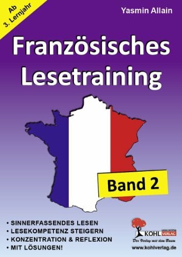 Französisches Lesetraining - Band 2 (ab 3. Lernjahr)