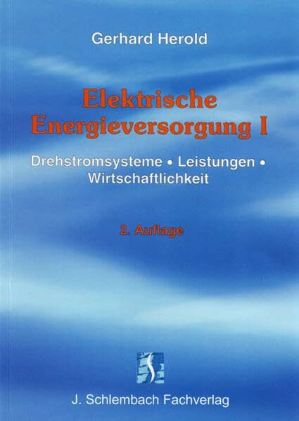 Elektrische Energieversorgung I Elektrische Energieversorgung I