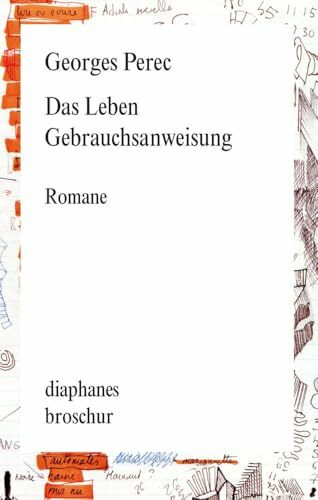 Das Leben Gebrauchsanweisung: Romane (Broschur)
