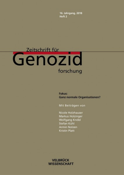Ganz normale Organisationen?
