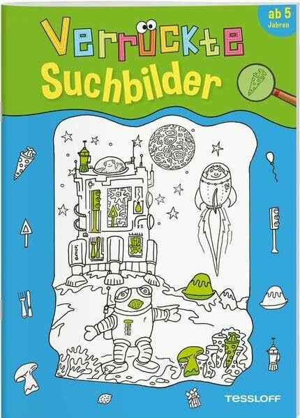 Verrückte Suchbilder: Ab 5 Jahren (Malbücher und -blöcke)