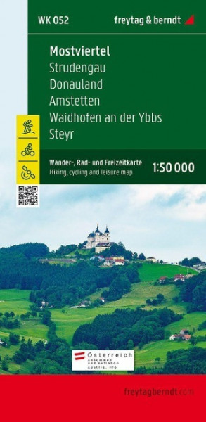 Mostviertel / Strudengau / Donauland / Amstetten / Waidhofen a. d. Ybbs / Steyr 1 : 50 000. WK 052