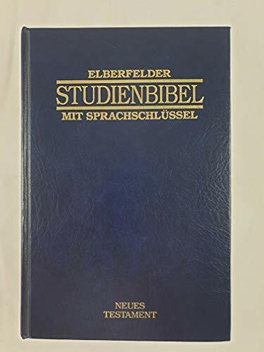 Bibelausgaben, Das Neue Testament (revid. Elberfelder Bibel) (Nr.25711), m. Sprachschlüssel