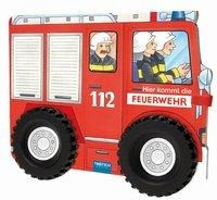 Pappenbuch mit Rädern "Hier kommt die Feuerwehr"