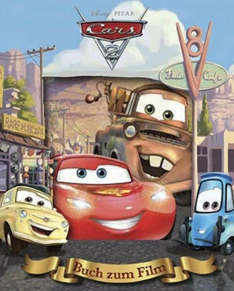 Cars 2: Das Buch zum Film mit magischem 3D-Cover
