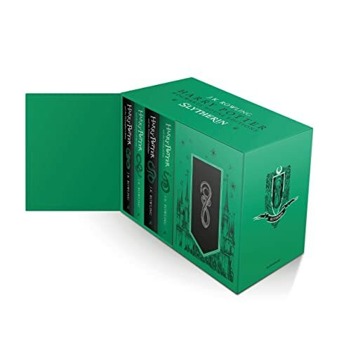 Harry Potter Slytherin Hogwarts House Editions Hardback Box Set: Slytherin House Editions