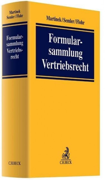 Formularsammlung Vertriebsrecht