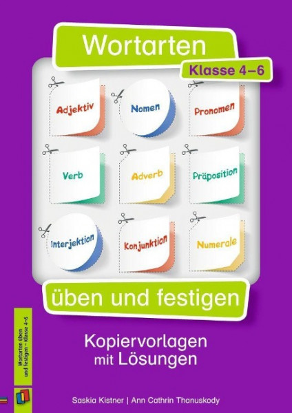 Wortarten üben und festigen - Klasse 4-6