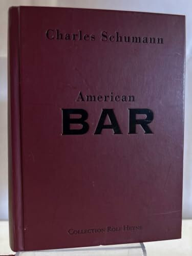 American Bar. The Artistry of Mixing Drinks