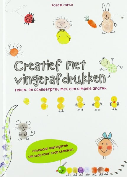 Creatief met vingerafdrukken: teken- en schilderpret met een simpele afdruk