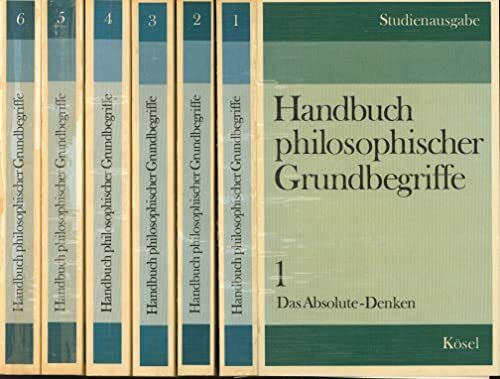 Handbuch philosophischer Grundbegriffe