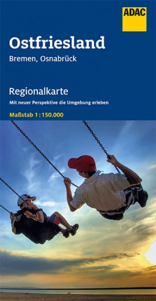 ADAC Regionalkarte Blatt 4 Ostfriesland 1:150 000