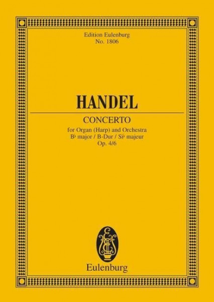 Orgel-Konzert Nr. 6 B-Dur