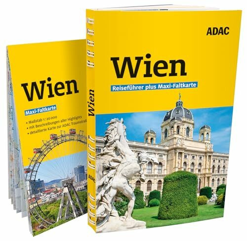 ADAC Reiseführer plus Wien: Mit Maxi-Faltkarte und praktischer Spiralbindung