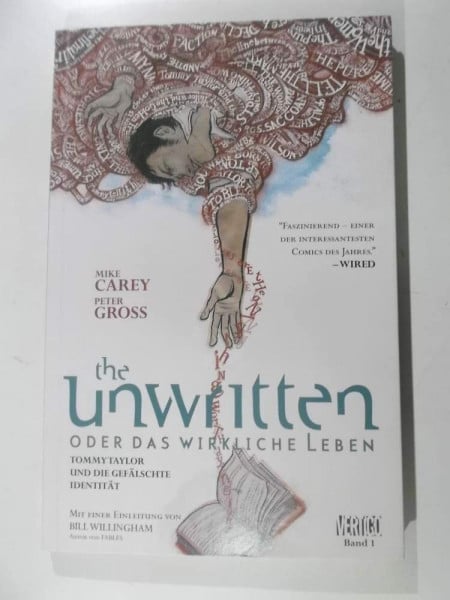 The Unwritten, Bd. 1: The Unwritten oder das wirkliche Leben: Tom Taylor und die gefälschte Identität