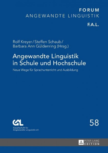 Angewandte Linguistik in Schule und Hochschule