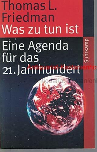 Was zu tun ist: Eine Agenda für das 21. Jahrhundert (suhrkamp taschenbuch)