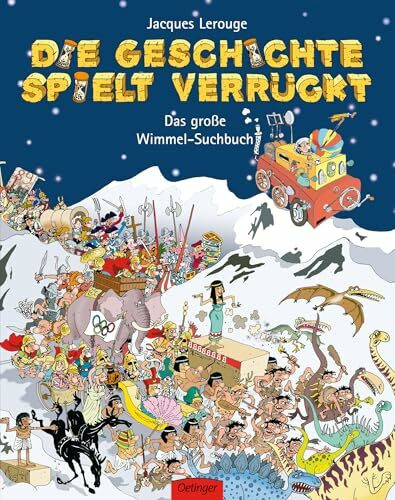 Die Geschichte spielt verrückt: Das große Wimmel-Suchbuch