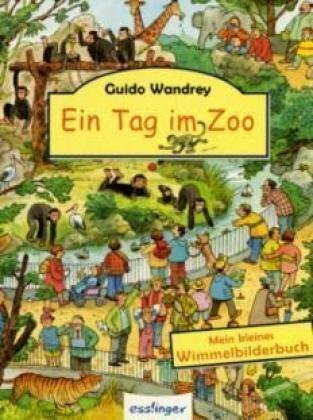 Ein Tag im Zoo: Mini-Wimmelbilderbuch
