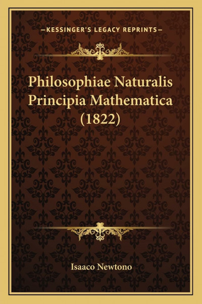 Philosophiae Naturalis Principia Mathematica (1822)