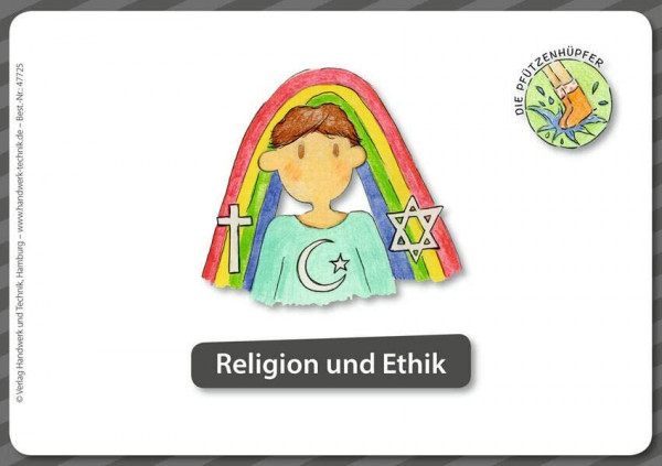 Kartenset Kita - Die Pfützenhüpfer: Zusatzkartenset 5 - Religion und Ethik