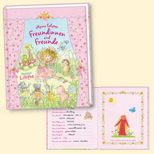 Prinzessin Lillifee - Meine liebsten Freundinnen und Freunde (Eintragbücher)