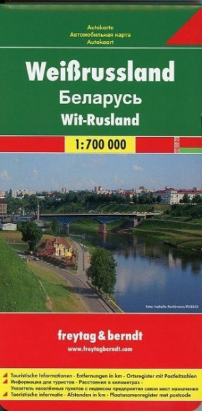 Weißrussland 1 : 700 000. Autokarte