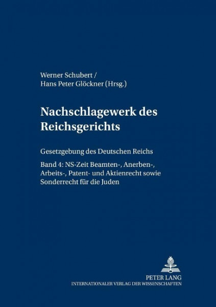 Nachschlagewerk des Reichsgerichts