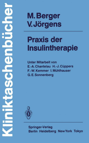 Praxis Der Insulintherapie (German Edition)