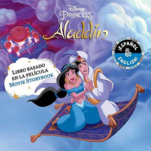 Disney Aladdin: Movie Storybook / Libro basado en la película (English-Spanish): Libro basado en la película / Book Based on the Movie (Disney Bilingual)