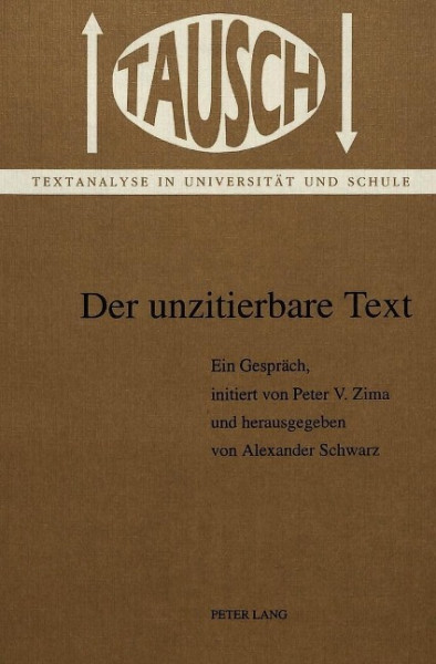 Der unzitierbare Text
