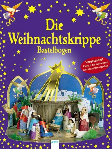 Die Weihnachtskrippe: Bastelbogen