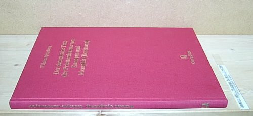 Der demotische Text der Priesterdekrete von Kanopus und Memphis mit den hieroglyphischen und griechischen Fassungen und deutscher Übersetzung nebst demotischem Glossar