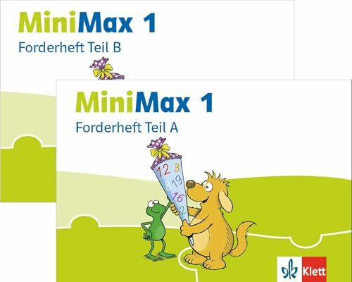 MiniMax 1: Forderheft (Teil A und Teil B) Klasse 1 (MiniMax. Ausgabe ab 2019)