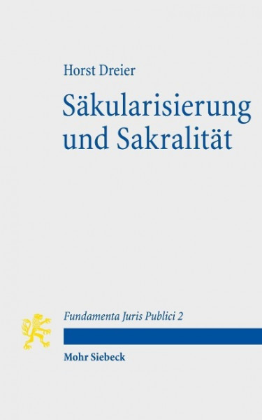 Säkularisierung und Sakralität