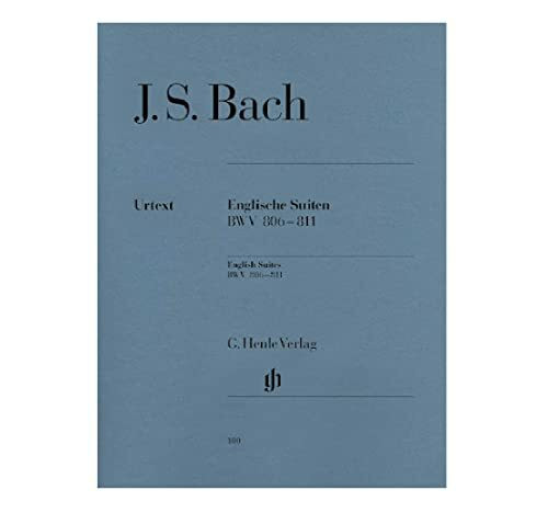 Englische Suiten Bwv 806-811. Klavier: Besetzung: Klavier zu zwei Händen (G. Henle Urtext-Ausgabe)