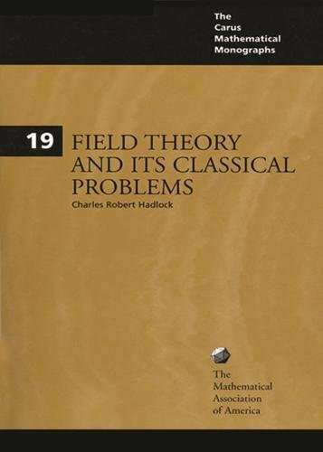 Mathematical Association of America Textbooks (The Carus Mathematical Monographs, Number 19)