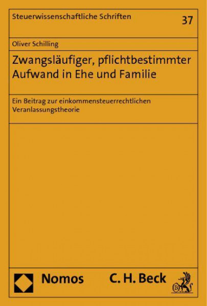 Zwangsläufiger, pflichtbestimmter Aufwand in Ehe und Familie