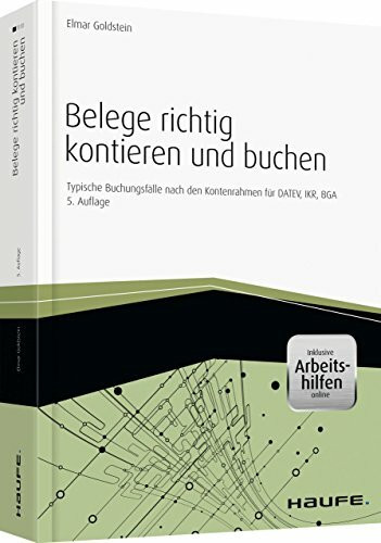 Belege richtig kontieren und buchen - inkl. Arbeitshilfen online