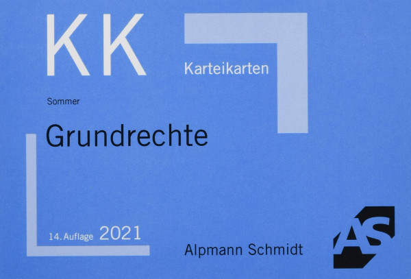 Karteikarten Grundrechte