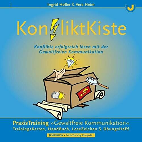 KonfliktKiste. Konflikte erfolgreich lösen mit der Gewaltfreien Kommunikation.: 95 Übungskarten, 21 Werkzeugkarten, Handbuch, Übungsheft