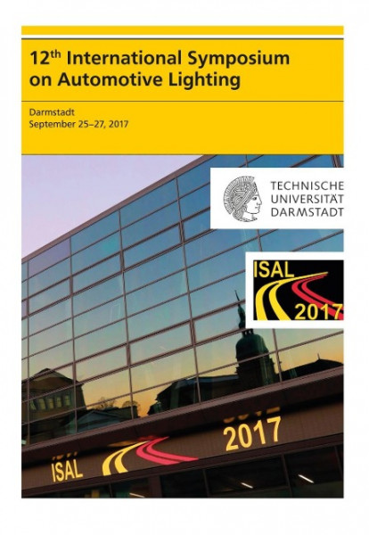 12th International Symposium on Automotive Lighting - ISAL 2017 - Proceedings of the Conference