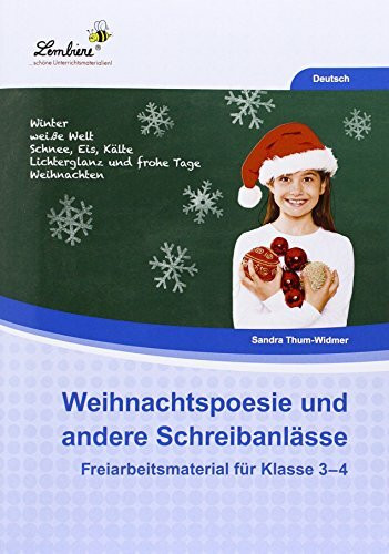 Weihnachtspoesie und andere Schreibanlässe: (3. bis 5. Klasse)