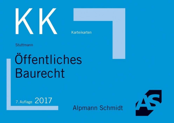 Karteikarten Öffentliches Baurecht