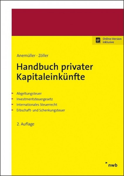 Handbuch privater Kapitaleinkünfte